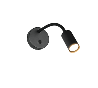 Wall lamp Trio Lighting Taryn black GU10