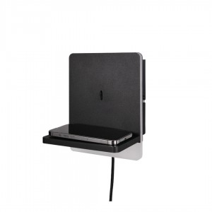 Настенный светильник Trio Lighting Fairfield черный 9W 950lm IP20 switch dimmer 3000K теплый белый