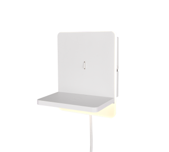 Настенный светильник Trio Lighting Fairfield белый 9W 950lm IP20 switch dimmer 3000K теплый белый