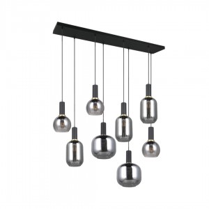 Rippvalgusti Trio Lighting Diva 8 must E27 IP20