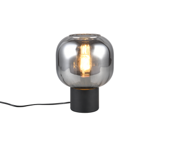 Настольный светильник Trio Lighting Diva черный E27