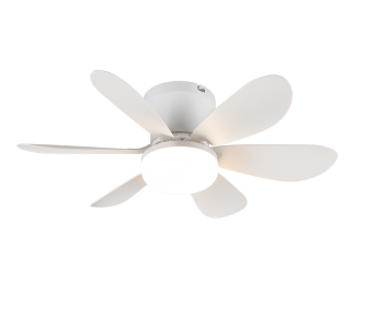 Ceiling light–fan Trio Lighting Lund white 8W 850lm IP20  2700K-6500K
