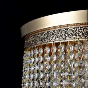 Chandelier Maytoni Cascade 12 X E14 gold 60W E14 IP20
