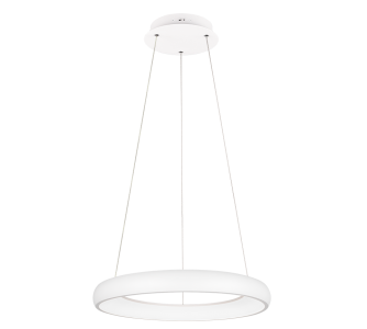 Pendant lamp Trio Lighting Cardona white 38W 4400lm CRI80 2300K, 3000K, 4000K 3CCT