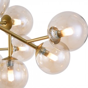 Потолочный светильник Maytoni Dallas золото / янтарь 28W G9 IP20