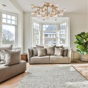 Потолочный светильник Maytoni Dallas золото / янтарь 28W G9 IP20