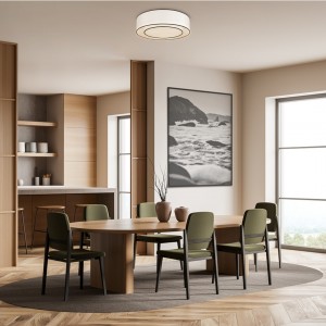 Потолочный светильник Maytoni Bergamo белый / черный 60W E27 IP20