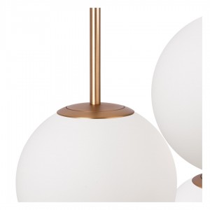 Riippuvalaisin Maytoni Basic kulta / valkoinen 40W E14 IP20