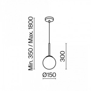 Riippuvalaisin Maytoni Basic kulta / valkoinen 40W E14 IP20