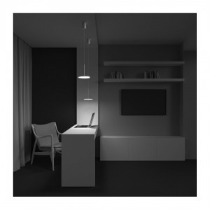 Riippuvalaisin Maytoni Plato valkoinen 12W 790lm 120° IP20 930