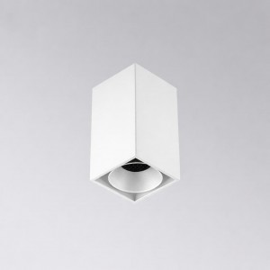 Spotvalaisin Cube 40x40 valkoinen 230V 5W 450lm CRI92 36° IP20