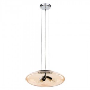 Rippvalgusti TK Lighting Gala amber E27