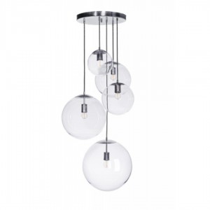 Подвесной светильник Famlight Muna 5 никель E27