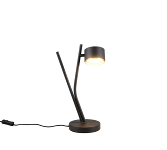 Pöytävalaisin Trio Select Coda musta / kultainen G53 IP20