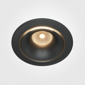 Recessed light Maytoni Yin black 12W 870lm 60° IP20 TRIAC 930