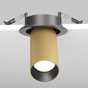 Valgusti raam Maytoni Artisan must / kuldne GU10 IP20 TRIAC