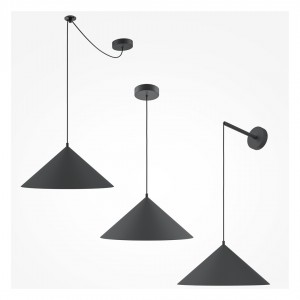 Подвесной светильник Maytoni Basic colors черный / белый 40W E27 IP20