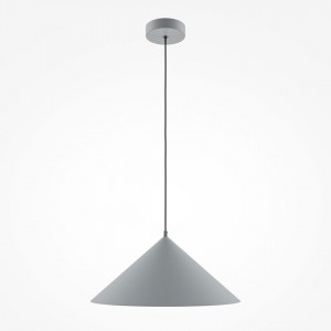 Pendant lamp Maytoni Basic colors gray / white 40W E27 IP20