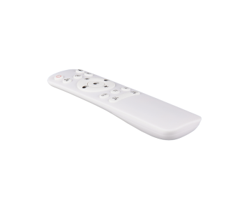 Tuuletin Trio Lighting Flen valkoinen 24W 2800lm CRI80 IP20 DIMMABLE 2700K-6500K