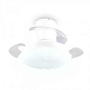 Fan Trio Lighting Boras white 22W 2500lm CRI80 IP20 2700K-6500K warm + cold  white