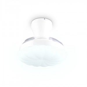 Fan Trio Lighting Boras white 22W 2500lm CRI80 IP20 2700K-6500K warm + cold  white