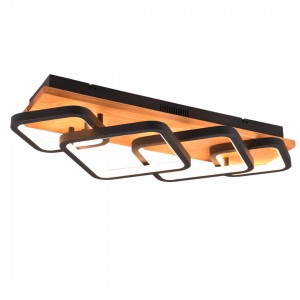 Потолочный светильник Rama дерево 36W 4200lm IP20 switch dimmer 3000K теплый белый