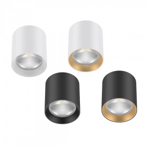 Spotlight Prolumen DL387 - UGR19 black round 230V 8W 810lm 75° IP20 930