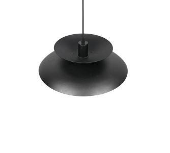 Rippvalgusti Trio Lighting Amarila must / valge E27