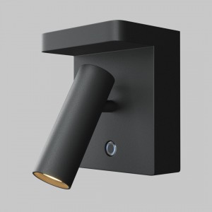 Wall light Maytoni Aron black 7W 400lm 30° IP20 2700K warm white