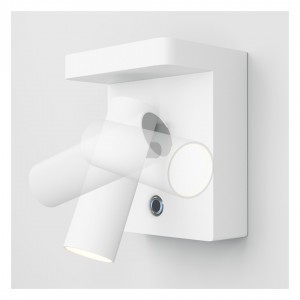 Seinavalgusti Maytoni Aron juhtmevaba laadijaga valge 7W 400lm 30° IP20 927