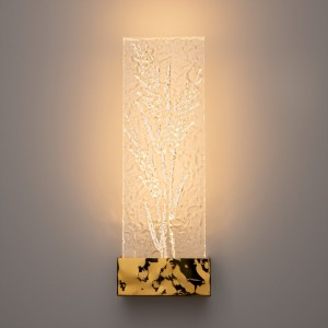 Wall lamp Maytoni Ornate brass 2W 50lm 180° IP20 830