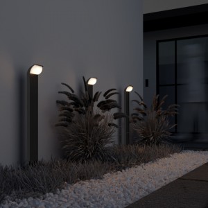 Bollard light Maytoni Stock graphite 7W 450lm 157° IP65 830