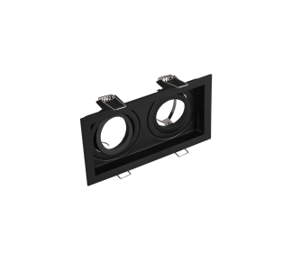 Luminaire frame Trio Lighting Kenai black GU10 IP20