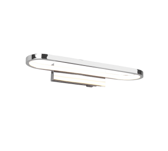 Wall light Trio Lighting Gianni chrome 17W 1700lm IP44 830