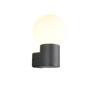 Julkisivuvalaisin Trio Lighting Mures antrasiitti E27 IP44