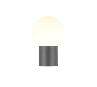 Julkisivuvalaisin Trio Lighting Mures antrasiitti E27 IP44