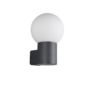 Julkisivuvalaisin Trio Lighting Mures antrasiitti E27 IP44