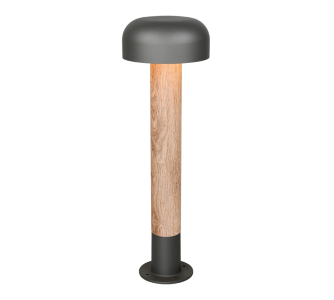 Bollard light Trio Lighting Fraser anthracite E27 IP54