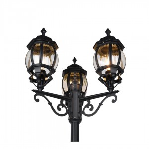 Pollarvalgusti Trio Lighting Elvo must E27 IP44