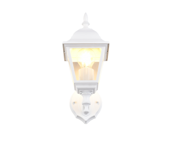 Facade luminaire Trio Lighting Livenza white 230V E27 IP44