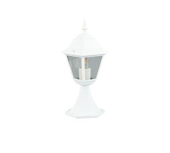 Bollard light Trio Lighting Livenza white 230V E27 IP44