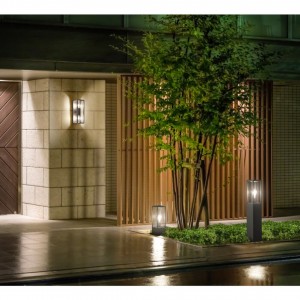 Bollard light Trio Lighting Garonne anthracite 230V E27 IP44