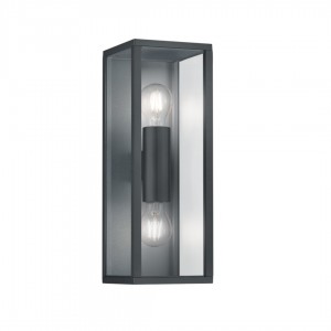Facade luminaire Trio Lighting Garonne  2 anthracite E27 IP44