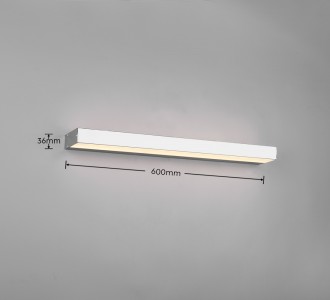 Подсветка для зеркала Trio Lighting Rocco H2O хром 8W 800lm IP44 830