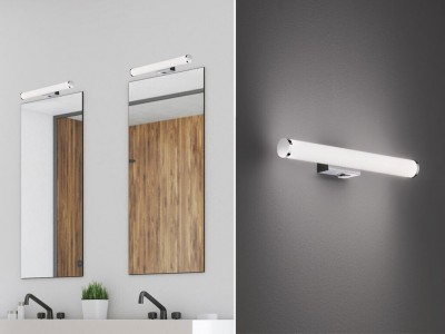 Peilivalo Trio Lighting Mattimo H2O kromi 4,3W 450lm IP44 830