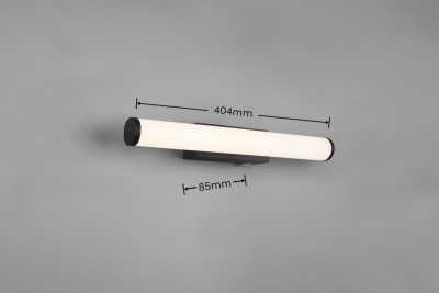 Подсветка для зеркала Trio Lighting Mattimo H2O черный 4,3W 450lm IP44 830