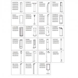 Pollarivalaisin Trio Lighting kinnituspiik