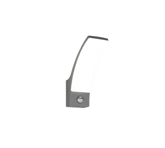 Fassaadivalgusti Trio Lighting Beja liikumisanduriga antratsiit 12,5W 1650lm IP44 4000K päevavalge