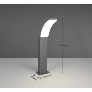 Pollarvalgusti Trio Lighting Beja antratsiit 12,5W 1650lm IP44 4000K päevavalge