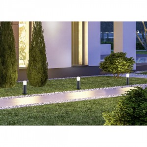 Pollarvalgusti Trio Lighting Hoosic antratsiit E27 IP44